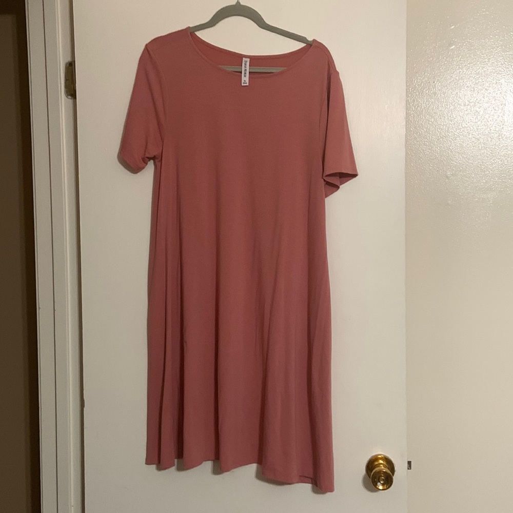 Pink Cotton Dress